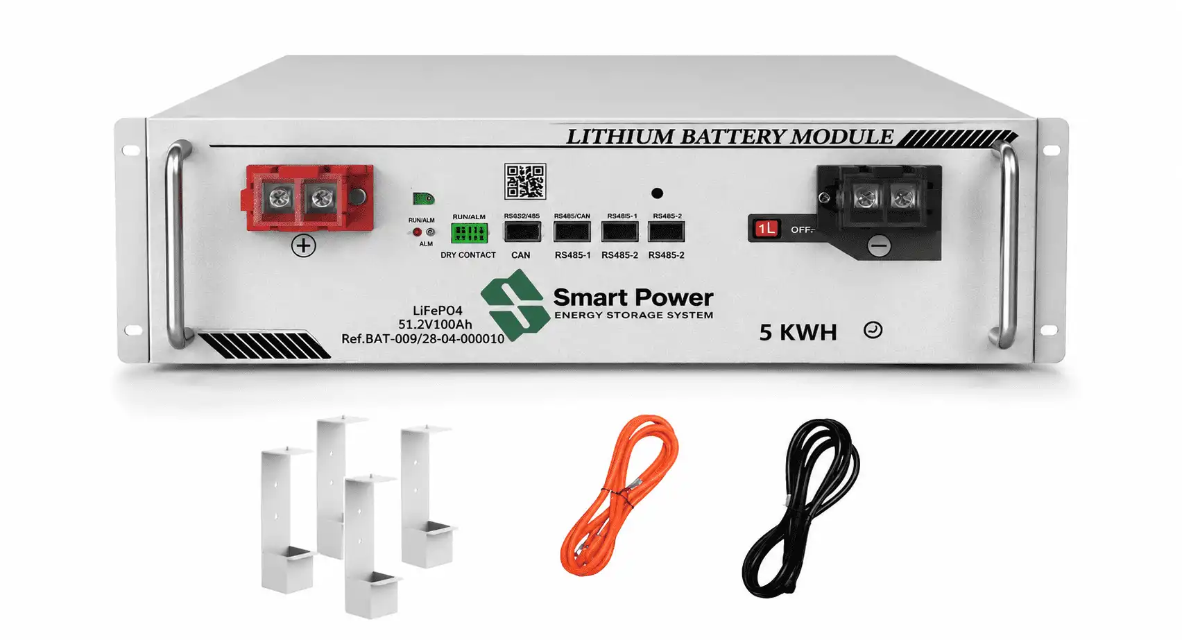 Batterie Lithium SMART POWER 5.12kWH 51,2V 100Ah LiFePO4